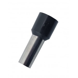Наконечник гільза Е25-18 25мм2 чорний TNSy