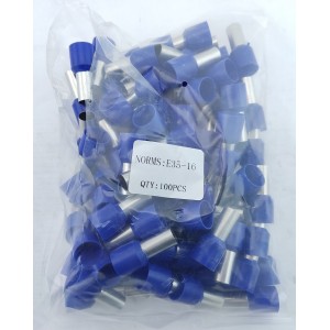 Наконечник гільза Е35-16 35мм2 синій TNSy