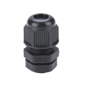 Сальник MG12 d4-8мм IP68 чорний TNSy