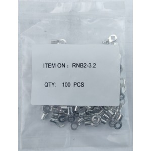 Наконечник кільцевий без ізоляції RNB2-3 (1,5-2,5/3) TNSy