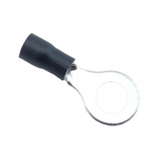 Наконечник кільцевий з ізоляцією RV3-8 (2,5-4/8) чорний TNSy