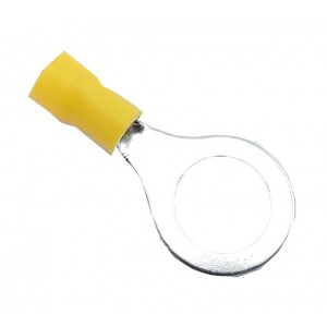 Наконечник кільцевий з ізоляцією RV5,5-12 (4-6/12) жовтий TNSy