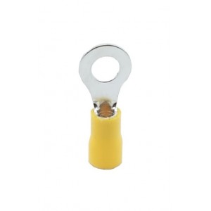 Наконечник кільцевий з ізоляцією RV5,5-5 (4-6/5) жовтий TNSy