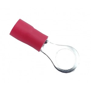 Наконечник кільцевий з ізоляцією RV8-10 (6-10/10) червоний TNSy