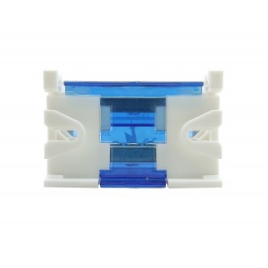 Шина «N» на DIN-рейку в корпусі ШНК2х7 синій TNSy