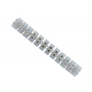 Затискач гвинтовий PE 3A 1-2,5mm² 12 пар TNSy