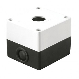 Корпус КП101 для кнопок 1 місце білий TNSy