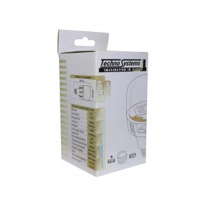 Лампа світлодіодна LED Bulb-T160-100W-E27-E40-220V-6500K-10500L GOLDEN ALUM TNSy