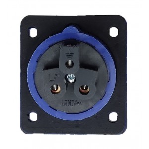 Розетка 413 прихована 2Р+PЕ 16А 220В IP44 TNSy