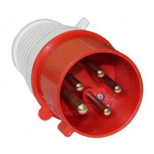Вилка 025 переносна 3Р+PЕ+N 32А 380В IP44 TNSy
