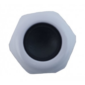 Сальник PG25 d16-21мм IP68 білий TNSy