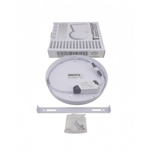Світильник накладний LED Round Downlight 18W-230V-1300L-4000K Alum TNSy