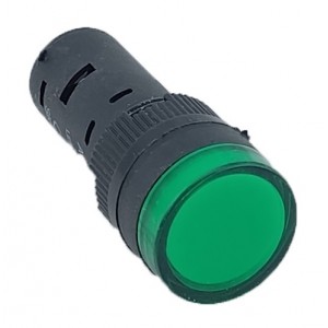 Лампа AD16DS d16mm 36В AC/DC зелений TNSy