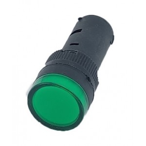 Лампа AD16DS d16mm 36В AC/DC зелений TNSy