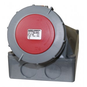 Розетка 1452 PRO стаціонарна 3Р+PЕ+N 125А 380В IP67 TNSy
