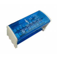 Шина «N» на DIN-рейку в корпусі ШНК2x11 синій TNSy