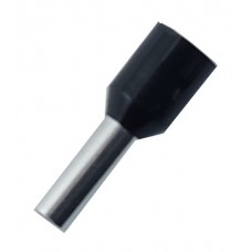 Наконечник гільза Е4009 4мм2 чорний TNSy