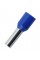 Наконечник гільза Е4009 4мм2 синій TNSy