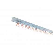 Шина з'єднувальна FORK303 3Р 63А 10мм2 54мод. 1м (вилка) TNSy