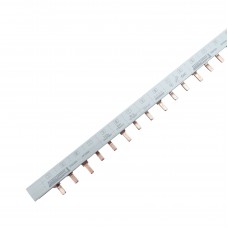 Шина з'єднувальна PIN103 3Р 63А 10мм2 54мод. 1м (штир) TNSy