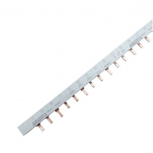 Шина з'єднувальна PIN103 3Р 63А 10мм2 54мод. 1м (штир) TNSy