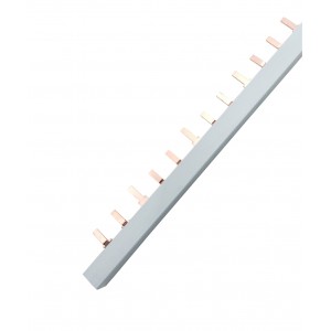 Шина з'єднувальна PIN103 3Р 63А 10мм2 54мод. 1м (штир) TNSy