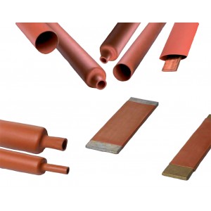 Трубка термоусаджувальна для шин 10ТТШ 40/16 червона TNSy