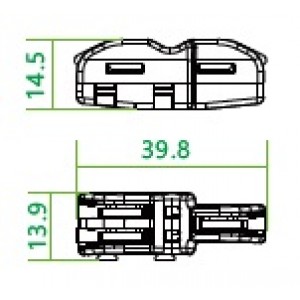 Будівельно-монтажна клема СМК222-F12WO TNSy
