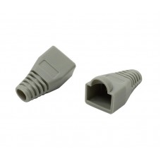 Ковпачок ізолюючий для роз'єму RJ45 сірий TNSy