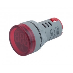 Вольтметр АД22В 60-500В АС червоний TNSy