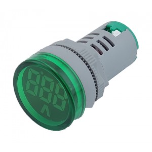 Вольтметр АД22В 60-500В АС зелений TNSy