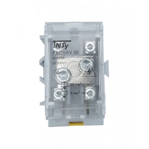 Розподільчий блок на DIN-рейку РБДп-SV35 125/50А TNSy