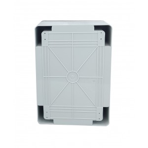 Корпус пластиковий ЩМПп-350х250х150мм пр. дв. ABS IP65 TNSy