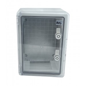 Корпус пластиковий ЩМПп-350х250х150мм пр. дв. ABS IP65 TNSy