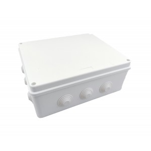 Розподільча коробка 300*250*120 IP65 PP RAL9016 TNSy