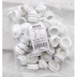 Сальник d=20мм (D отв.бокса 27мм) білий TNSy