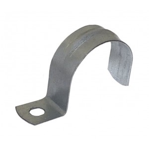 Скоба оцинкована однолапкова СОО-26 PRO d24-26мм 14/1мм МР20/22 (50шт/пак) TNSy