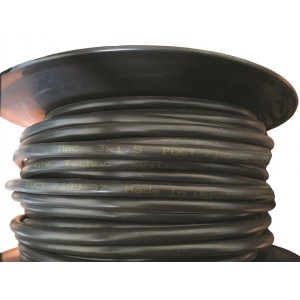 Котушка УК40 з З/К 4 місця 2Р+PЕ 40м 3х1,5 мм2 ГОСТ з Т/З TNSy