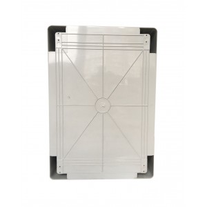 Корпус пластиковий ЩРН-П-42 PRO, пр. дв. ABS IP65 14х3 350х500х190 TNSy
