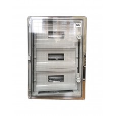 Корпус пластиковий ЩРН-П-42 PRO, пр. дв. ABS IP65 14х3 350х500х190 TNSy