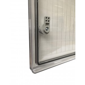 Корпус пластиковий ЩРН-П-68 PRO, пр. дв. ABS IP65 17х4 400х600х200 TNSy