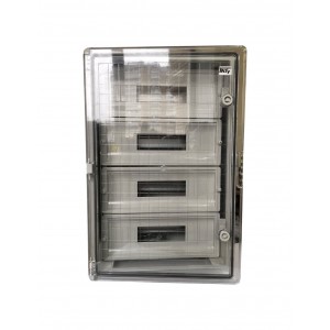 Корпус пластиковий ЩРН-П-68 PRO, пр. дв. ABS IP65 17х4 400х600х200 TNSy