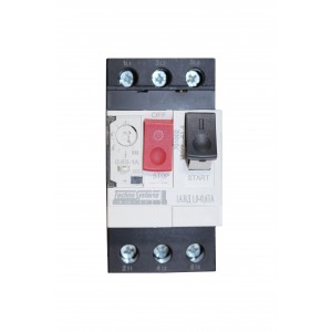 Автоматичний вимикач 1АВД1,0-0,63А для захисту двигуна. (220V 0,18kW / 400V 0,31kW) TNSy