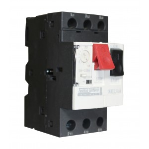 Автоматичний вимикач 1АВД2,5-1,6А для захисту двигуна. (220V 0,37kW / 400V 0,75kW) TNSy