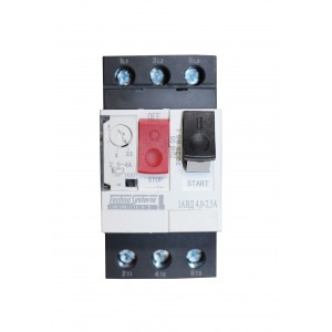 Автоматичний вимикач 1АВД4,0-2,5А для захисту двигуна. (220V 0,75kW / 400V 1,5kW) TNSy