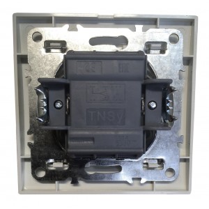 Вимикач вн. устан. 1-кл. прохідний білий IP20 TNSy Malta