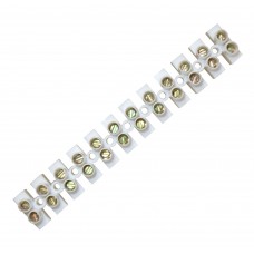 Затискач гвинтовий PP10A 2,5-6мм2 12пар н/г TNSy