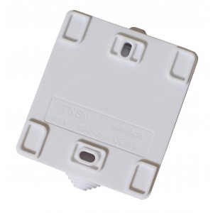 Вимикач зовн. устан. 1-кл. білий IP54 TNSy SURFACE TNSy