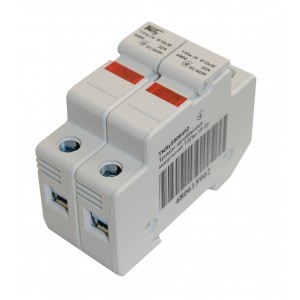 Тримач запобіжника модульний ТЗПм-18 2P 10х38 32А TNSy