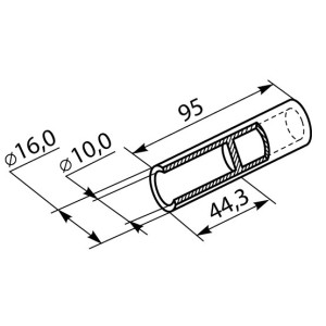 Гільза алюмінієва  GL-50